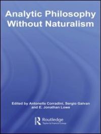 Book Cover for Analytic Philosophy Without Naturalism by Antonella Corradini, Sergio Galvan, E J Lowe