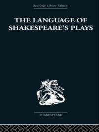 Book Cover for The Language of Shakespeare's Plays by B Ifor Evans