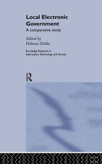 Book Cover for Local Electronic Government by Helmut Drüke