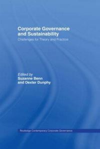 Book Cover for Corporate Governance and Sustainability by Suzanne Benn, Dexter C Dunphy