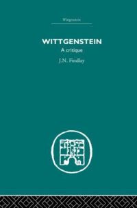 Book Cover for Wittgenstein by JN Findlay