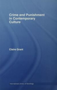 Book Cover for Crime and Punishment in Contemporary Culture by Claire Grant