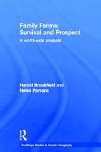 Book Cover for Family Farms by H C Brookfield, Helen Parsons