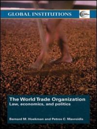 Book Cover for World Trade Organisation (WTO) by Bernard M Hoekman, Petros Mavriodis
