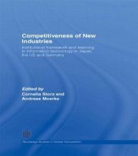 Book Cover for Competitiveness of New Industries by Cornelia Storz, Andreas Moerke