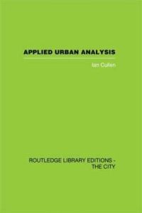 Book Cover for Applied Urban Analysis by Ian Cullen