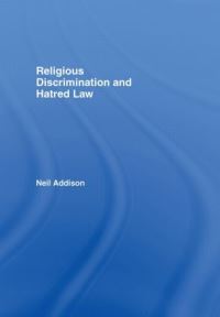 Book Cover for Religious Discrimination and Hatred Law by Neil Addison