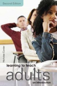 Book Cover for Learning to Teach Adults by Nicholas Corder
