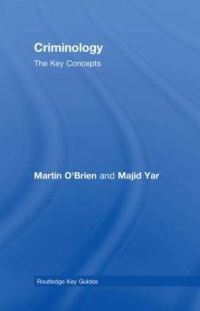 Book Cover for Criminology by Martin OBrien, Majid Yar