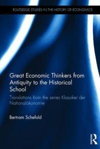 Book Cover for Contributions to the History of Economic Thought by Bertram Schefold