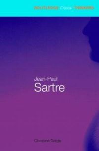 Book Cover for Jean-Paul Sartre by Christine Daigle