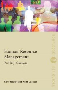 Book Cover for Human Resource Management by Chris Rowley, Keith Jackson