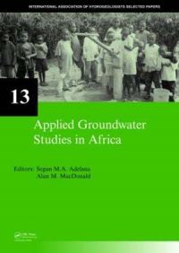 Book Cover for Applied Groundwater Studies in Africa by Segun Adelana, Alan M MacDonald