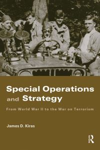 Book Cover for Special Operations and Strategy by James D Kiras