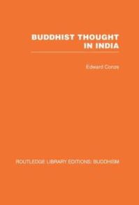 Book Cover for Buddhist Thought in India by Edward Conze