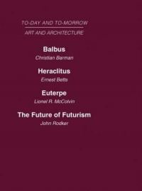 Book Cover for Today and Tomorrow Volume 23 Art and Architecture by Betts Barman