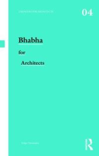 Book Cover for Bhabha for Architects by Felipe Hernández
