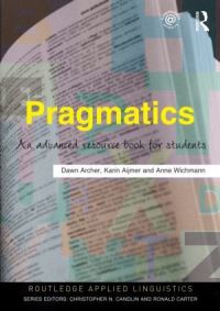 Book Cover for Pragmatics by Karin Aijmer, Dawn Archer, Anne Wichmann