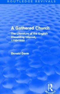 Book Cover for A Gathered Church by Donald Davie