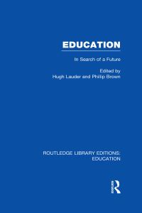 Book Cover for Education by Phillip Brown, Hugh Lauder