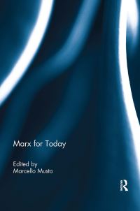 Book Cover for Marx for Today by Marcello Musto