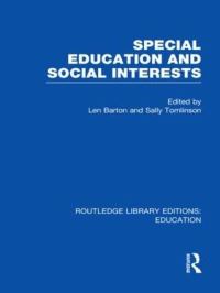 Book Cover for Special Education and Social Interests by Len Barton, Sally Tomlinson