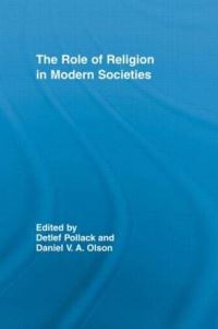 Book Cover for The Role of Religion in Modern Societies by Detlef Pollack, Daniel V A Olson