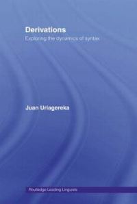 Book Cover for Derivations by Juan Uriagereka