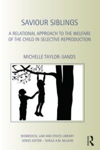 Book Cover for Saviour Siblings by Michelle TaylorSands
