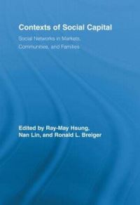 Book Cover for Contexts of Social Capital by RayMay Hsung, Nan Lin, Ronald L Breiger