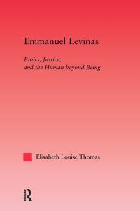 Book Cover for Emmanuel Levinas by Lis Thomas