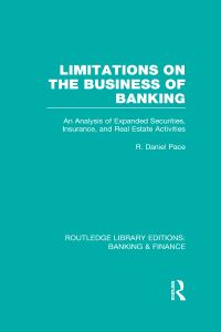 Book Cover for Limitations on the Business of Banking (RLE Banking & Finance) by R Pace