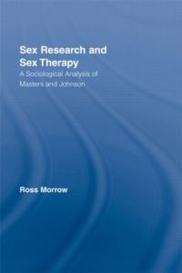 Book Cover for Sex Research and Sex Therapy by Ross Morrow