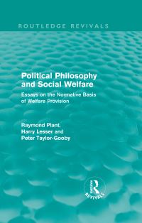 Book Cover for Political Philosophy and Social Welfare by Raymond Plant, Harry Lesser, Peter TaylorGooby