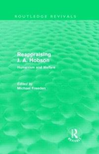 Book Cover for Reappraising J.A. Hobson by Michael Freeden