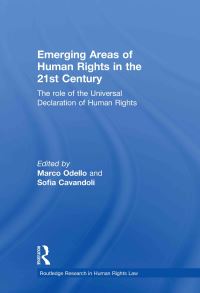 Book Cover for Emerging Areas of Human Rights in the 21st Century by Marco Odello, Sofia Cavandoli