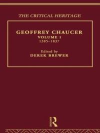 Book Cover for Geoffrey Chaucer. Volume 1 1385-1837 by Derek Brewer