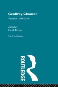 Book Cover for Geoffrey Chaucer by Derek Brewer