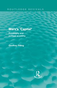 Book Cover for Marx's 'Capital' by Geoffrey Pilling