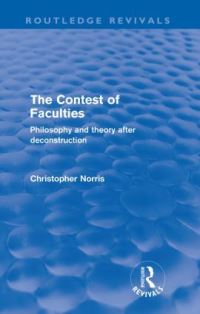 Book Cover for Contest of Faculties (Routledge Revivals) by Christopher Norris