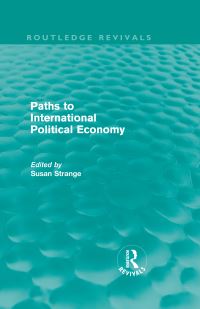 Book Cover for Paths to International Political Economy by Susan Strange