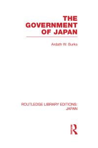 Book Cover for The Government of Japan by Ardath W Burks