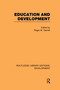 Book Cover for Education and Development by Roger M Garrett