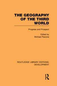 Book Cover for The Geography of the Third World by Michael Pacione