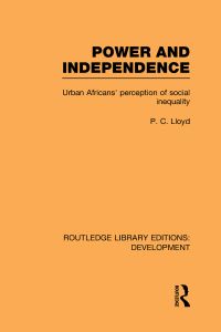 Book Cover for Power and Independence by Peter Cutt Lloyd