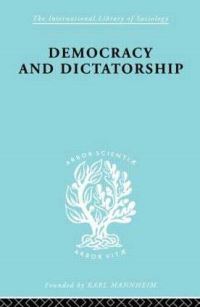 Book Cover for Democracy and Dictatorship by Zevedei Barbu