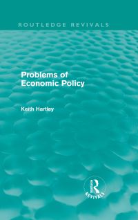 Book Cover for Problems of Economic Policy (Routledge Revivals) by Keith Hartley