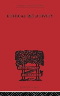 Book Cover for Ethical Relativity by Edward Westermarck