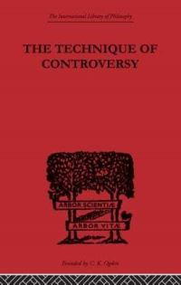 Book Cover for The Technique of Controversy by Boris B Bogoslovsky