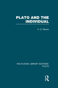 Book Cover for Plato and the Individual by H D Rankin